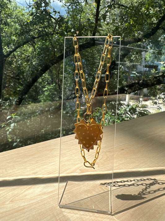 PQ Collar Corazon Gitano