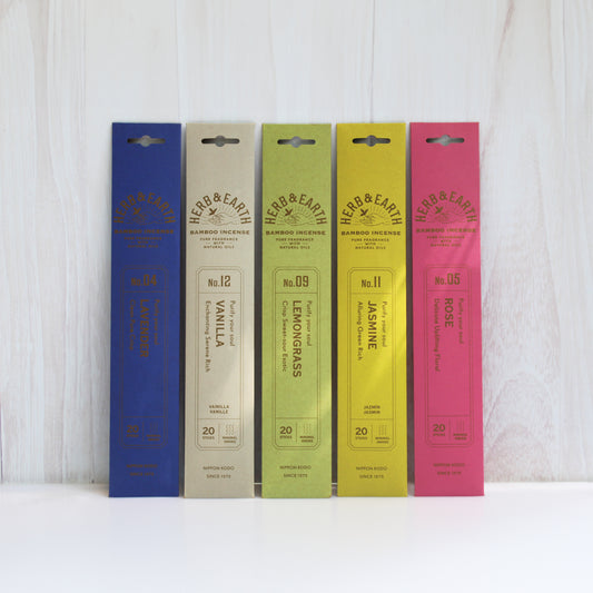 Inciensos Marca Herb & Earth