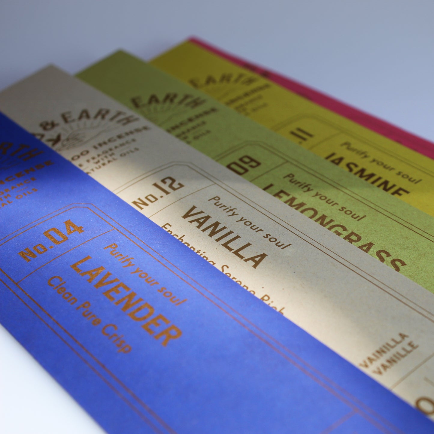 Inciensos Marca Herb & Earth