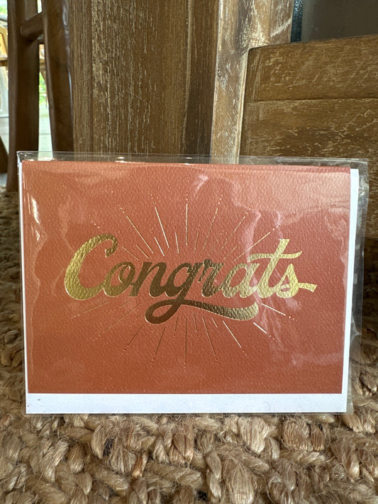 Tarjeta Congrats