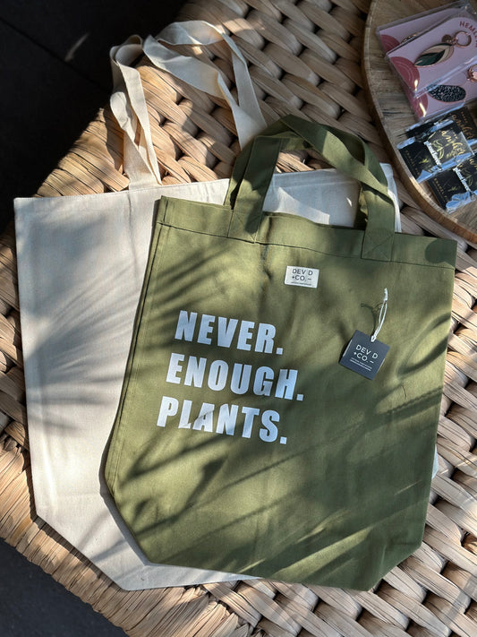 Accesorio Tote Never Enough Plants