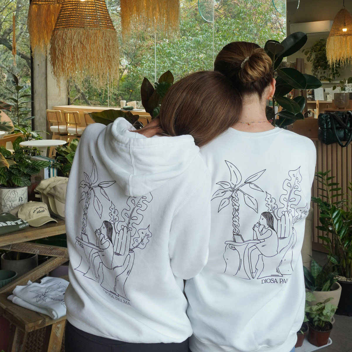Sudadera Diosa Palma