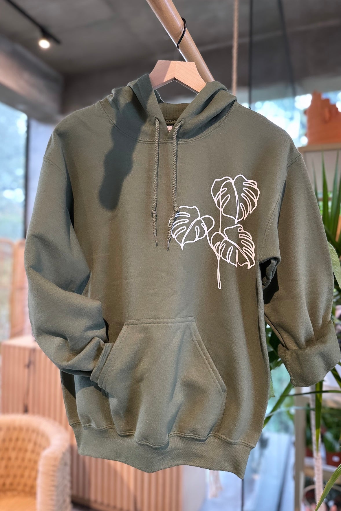 Sudadera Monstera